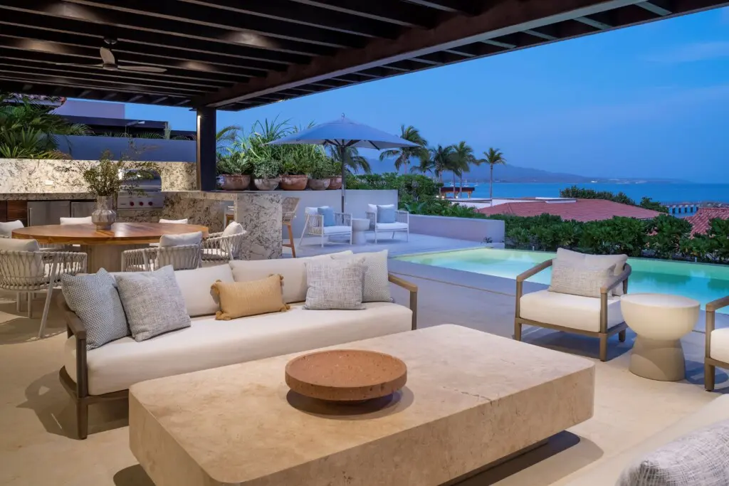coffee table outside