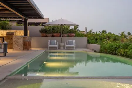 main pool area